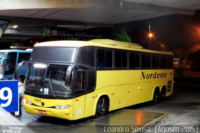 Viação Nordeste 1040 na cidade de João Pessoa, Paraíba, Brasil, por [Leandro Sousa]. Número da foto: #3653128.
