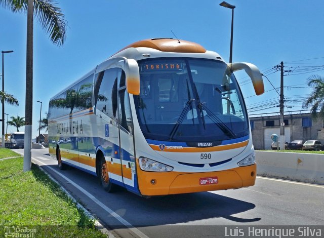 Viação Sertaneja 590 na cidade de Varginha, Minas Gerais, Brasil, por Luis Henrique Silva. Número da foto: #3655466.
