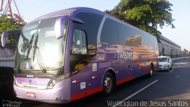Twister Rio Transporte e Turismo 2030 na cidade de Rio de Janeiro, Rio de Janeiro, Brasil, por Wellington de Jesus Santos. Número da foto: #3655328.