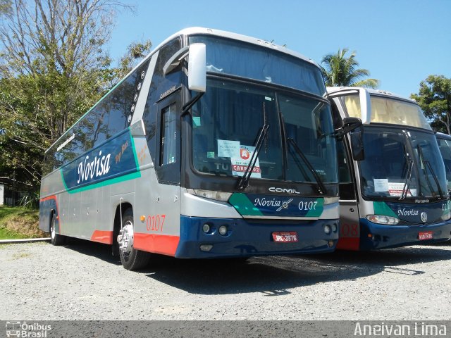 Novisa Transportes Rodoviários e Serviços 0107 na cidade de Camaçari, Bahia, Brasil, por Aneivan Lima. Número da foto: #3655314.