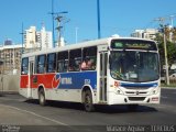 Vitral - Violeta Transportes 8764 na cidade de Salvador, Bahia, Brasil, por Walace Aguiar R.  Lima. Número da foto: #:id.