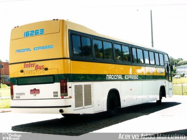 Nacional Expresso 16263 na cidade de Uberlândia, Minas Gerais, Brasil, por Adão Raimundo Marcelino. Número da foto: #3659148.