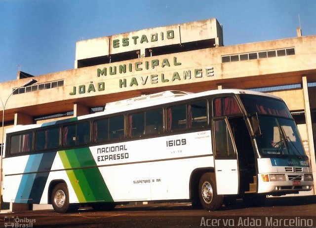 Nacional Expresso 16109 na cidade de Uberlândia, Minas Gerais, Brasil, por Adão Raimundo Marcelino. ID da foto: 3659168.