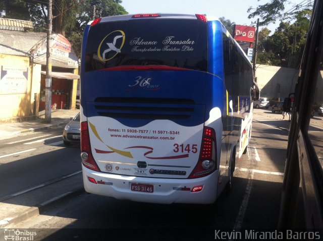 Advance Transatur 3145 na cidade de Barueri, São Paulo, Brasil, por Kevin Miranda Barros. Número da foto: #3658815.
