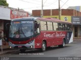 Expresso São Luiz 7860 na cidade de Rio Verde, Goiás, Brasil, por Deoclismar Vieira. Número da foto: #:id.