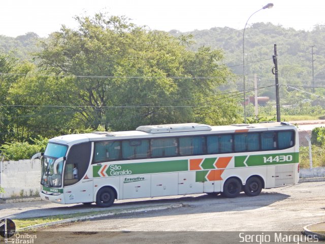 Cia. São Geraldo de Viação 14430 na cidade de Aracaju, Sergipe, Brasil, por Sergio Marques . ID da foto: 3661400.