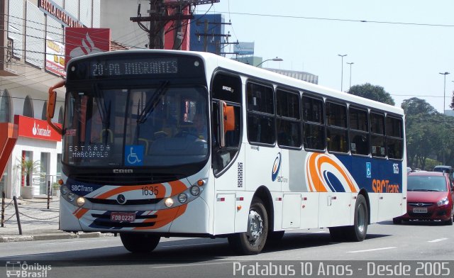 SBC Trans 1635 na cidade de São Bernardo do Campo, São Paulo, Brasil, por Cristiano Soares da Silva. Número da foto: #3660656.