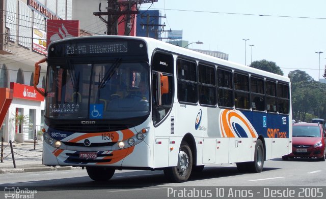 SBC Trans 1635 na cidade de São Bernardo do Campo, São Paulo, Brasil, por Cristiano Soares da Silva. ID da foto: 3660656.