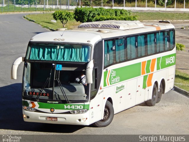 Cia. São Geraldo de Viação 14430 na cidade de Aracaju, Sergipe, Brasil, por Sergio Marques . ID da foto: 3661419.