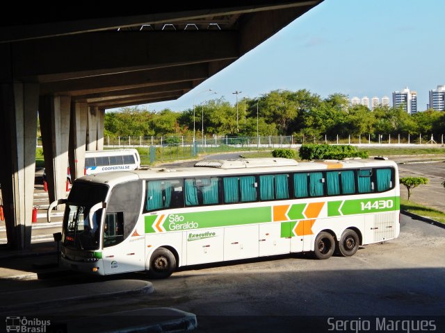 Cia. São Geraldo de Viação 14430 na cidade de Aracaju, Sergipe, Brasil, por Sergio Marques . ID da foto: 3661480.