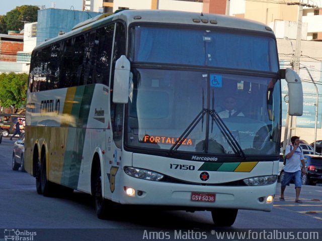 Empresa Gontijo de Transportes 17150 na cidade de Fortaleza, Ceará, Brasil, por Amós  Mattos. Número da foto: #3661436.