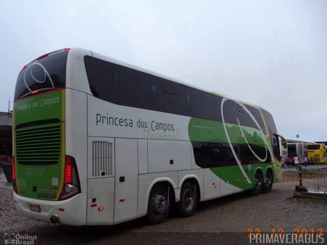 Expresso Princesa dos Campos 6204 na cidade de Curitiba, Paraná, Brasil, por Alexandre Rodrigo. Número da foto: #3660109.