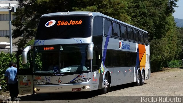 São José Viagens 5200 na cidade de Atibaia, São Paulo, Brasil, por Paulo Roberto Venancio da Silva. ID da foto: 3660228.