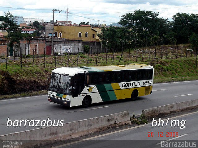 Empresa Gontijo de Transportes 9530 na cidade de Belo Horizonte, Minas Gerais, Brasil, por Rodrigo Barraza. ID da foto: 3663289.