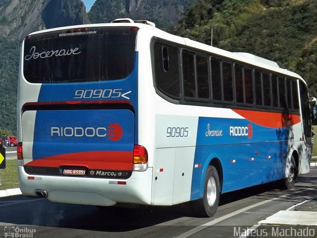Viação Riodoce 90905 na cidade de Teresópolis, Rio de Janeiro, Brasil, por Mateus Machado. Número da foto: #3663732.