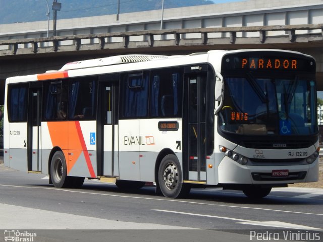 Evanil Transportes e Turismo RJ 132.119 na cidade de Rio de Janeiro, Rio de Janeiro, Brasil, por Pedro Vinicius. Número da foto: #3665497.