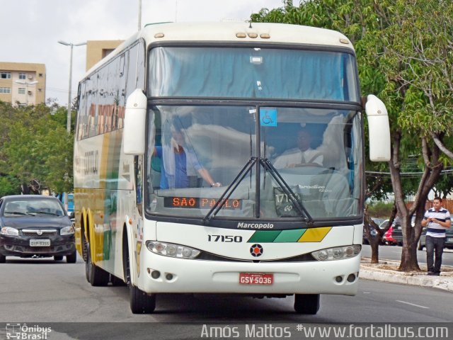 Empresa Gontijo de Transportes 17150 na cidade de Fortaleza, Ceará, Brasil, por Amós  Mattos. Número da foto: #3665027.