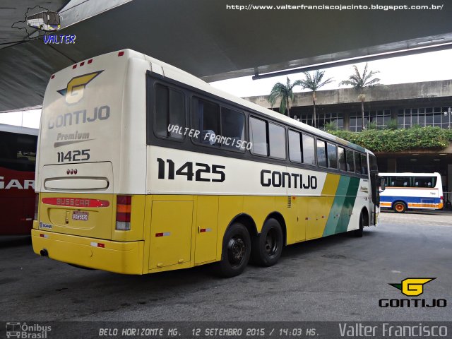Empresa Gontijo de Transportes 11425 na cidade de Belo Horizonte, Minas Gerais, Brasil, por Valter Francisco. Número da foto: #3665821.