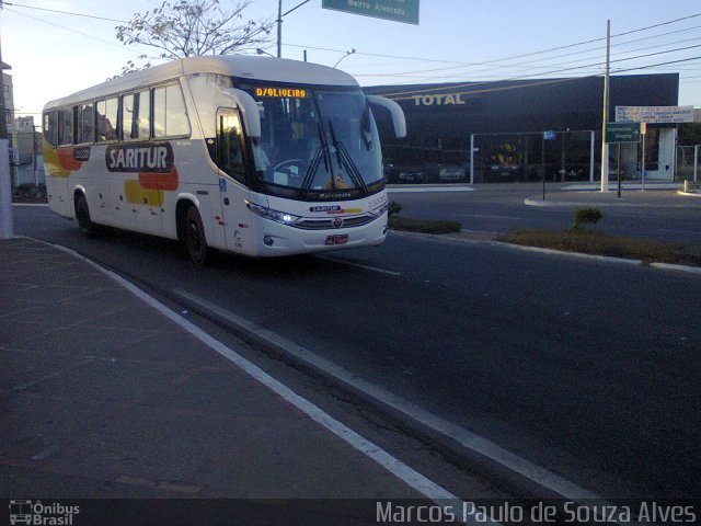 Saritur - Santa Rita Transporte Urbano e Rodoviário 23330 na cidade de Divinópolis, Minas Gerais, Brasil, por Marcos Paulo de Souza Alves. Número da foto: #3664016.