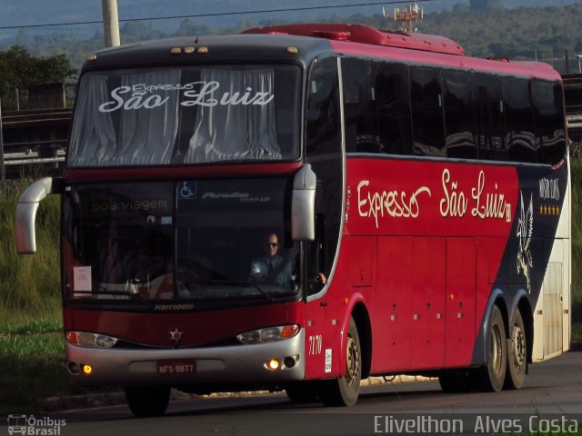 Expresso São Luiz 7170 na cidade de Brasília, Distrito Federal, Brasil, por Elivelthon  Alves Costa. Número da foto: #3665111.