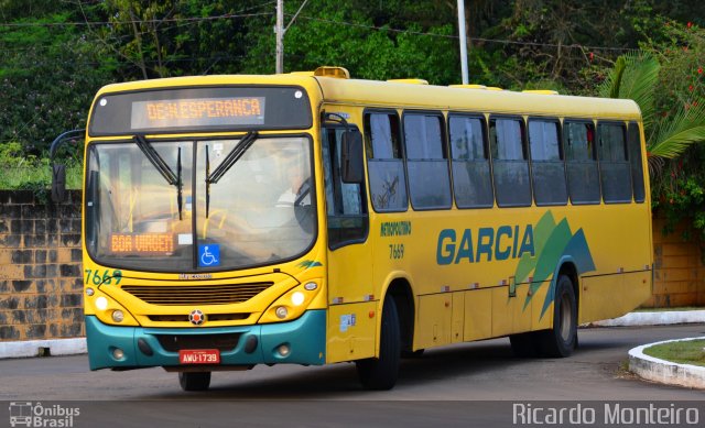 Viação Garcia 7669 na cidade de Maringá, Paraná, Brasil, por Ricardo Silva Monteiro. ID da foto: 3664189.