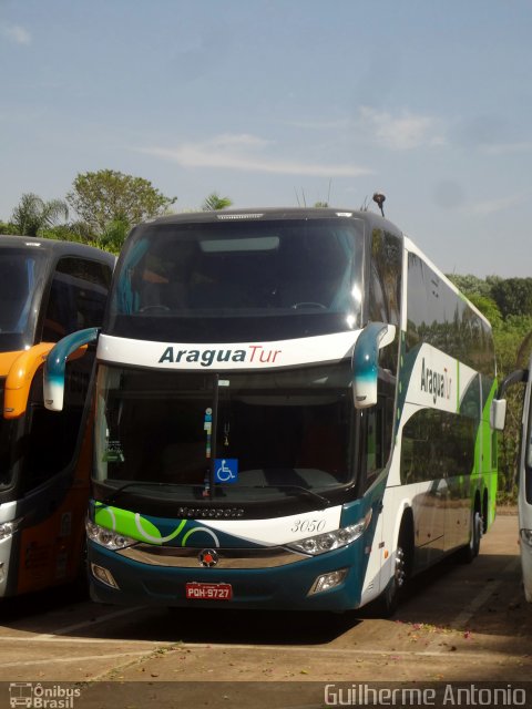 Araguatur Turismo 3050 na cidade de Araxá, Minas Gerais, Brasil, por Guilherme Antonio. Número da foto: #3666563.
