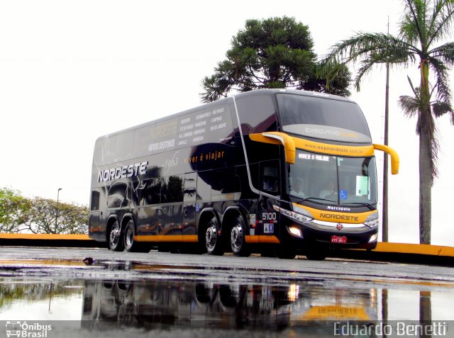 Expresso Nordeste 5100 na cidade de Londrina, Paraná, Brasil, por Eduardo Benetti . Número da foto: #3667711.