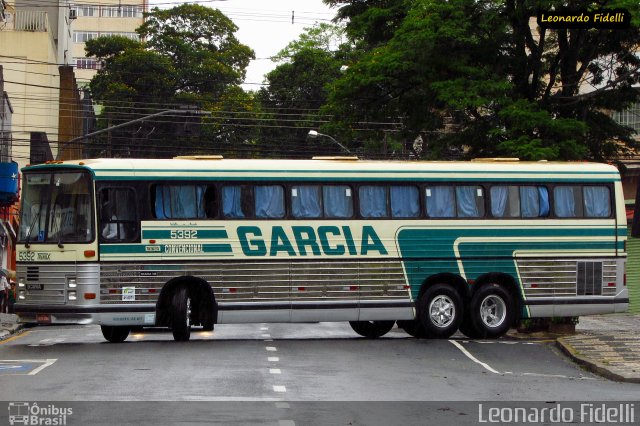 Viação Garcia 5392 na cidade de Londrina, Paraná, Brasil, por Leonardo Fidelli. Número da foto: #3666428.