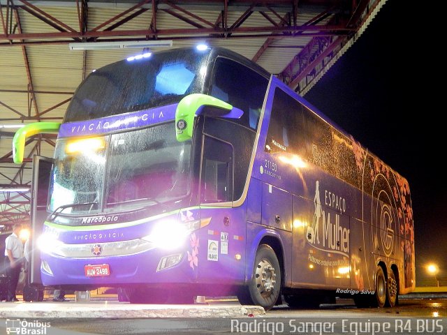 Viação Garcia 21150 na cidade de Londrina, Paraná, Brasil, por Rodrigo S. G Busólogo do Brasil. Número da foto: #3666343.