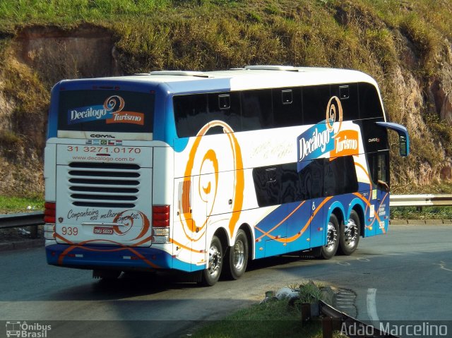 Decálogo Turismo 939 na cidade de Belo Horizonte, Minas Gerais, Brasil, por Adão Raimundo Marcelino. Número da foto: #3667636.