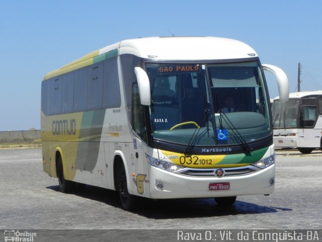 Empresa Gontijo de Transportes 7010 na cidade de Vitória da Conquista, Bahia, Brasil, por Rava Ogawa. ID da foto: 3666520.