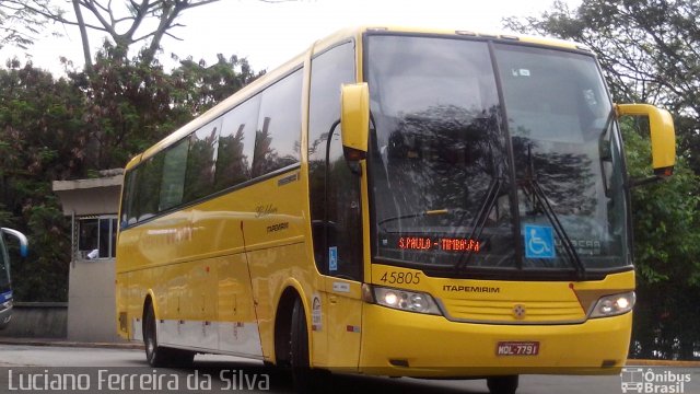 Viação Itapemirim 45805 na cidade de São Paulo, São Paulo, Brasil, por Luciano Ferreira da Silva. ID da foto: 3666853.