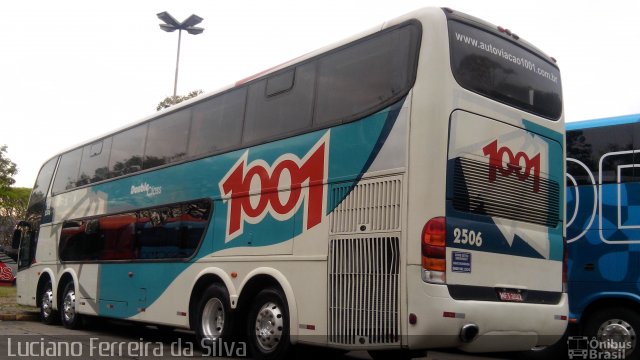 Auto Viação 1001 2506 na cidade de São Paulo, São Paulo, Brasil, por Luciano Ferreira da Silva. Número da foto: #3666901.