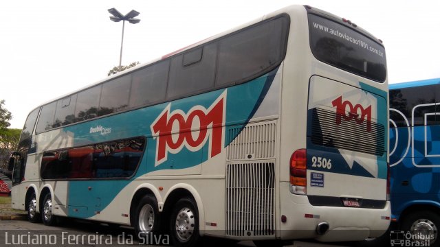 Auto Viação 1001 2506 na cidade de São Paulo, São Paulo, Brasil, por Luciano Ferreira da Silva. ID da foto: 3666901.