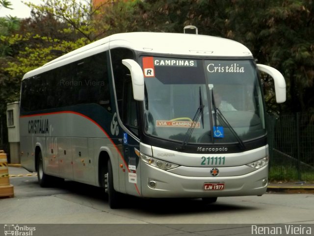 Expresso Cristália 211111 na cidade de São Paulo, São Paulo, Brasil, por Renan Vieira. Número da foto: #3669252.