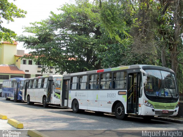 Transportes Paranapuan B10051 na cidade de Rio de Janeiro, Rio de Janeiro, Brasil, por Miguel Angelo. ID da foto: 3670187.