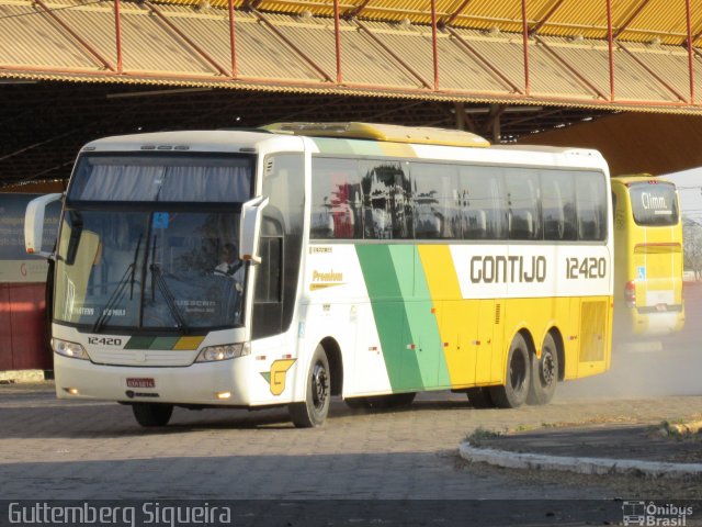 Empresa Gontijo de Transportes 12420 na cidade de Juazeiro do Norte, Ceará, Brasil, por Guttemberg Siqueira . ID da foto: 3668149.