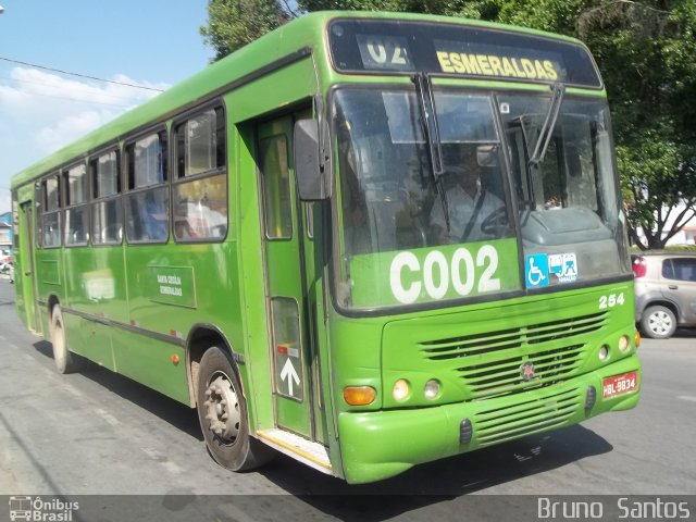 Saritur - Santa Rita Transporte Urbano e Rodoviário 254 na cidade de Esmeraldas, Minas Gerais, Brasil, por Bruno Santos. Número da foto: #3669207.