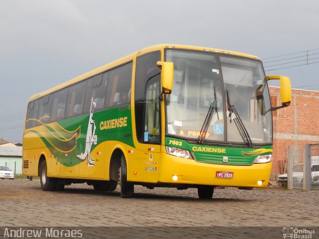 Expresso Caxiense 7003 na cidade de Vacaria, Rio Grande do Sul, Brasil, por Andrew Moraes. ID da foto: 3670323.