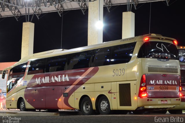 Viação Açailândia 5039 na cidade de Imperatriz, Maranhão, Brasil, por Gean Brito. Número da foto: #3669128.