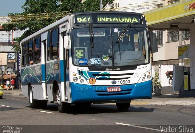 Viação Penha Rio 10503 na cidade de Rio de Janeiro, Rio de Janeiro, Brasil, por Valter Silva. Número da foto: #3670043.