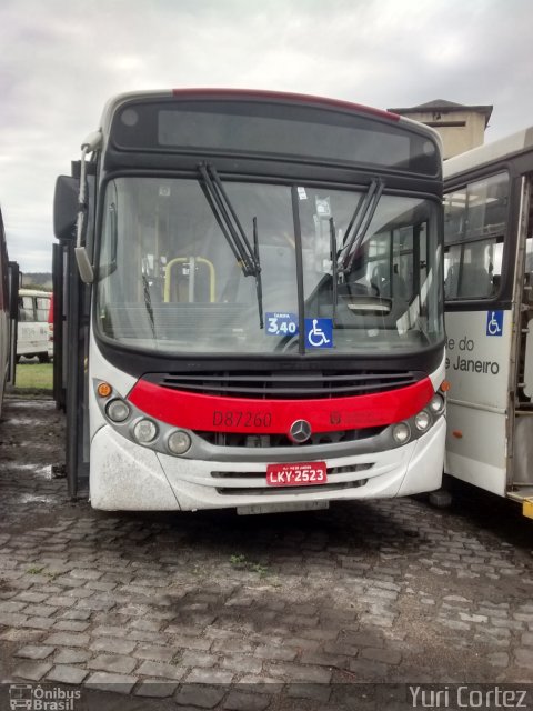 Expresso Pégaso D87260 na cidade de Rio de Janeiro, Rio de Janeiro, Brasil, por Yuri Cortez. Número da foto: #3669374.