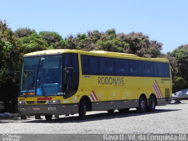 Viação Itapemirim 6807 na cidade de Vitória da Conquista, Bahia, Brasil, por Rava Ogawa. Número da foto: #3669674.