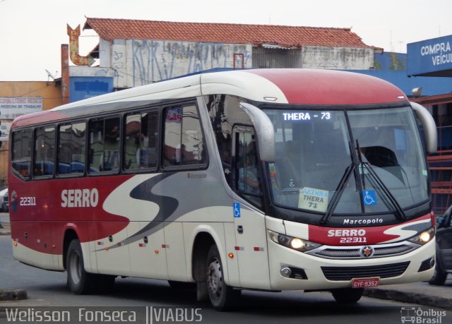 Viação Serro 22311 na cidade de Belo Horizonte, Minas Gerais, Brasil, por Welisson  Oliveira. Número da foto: #3668955.