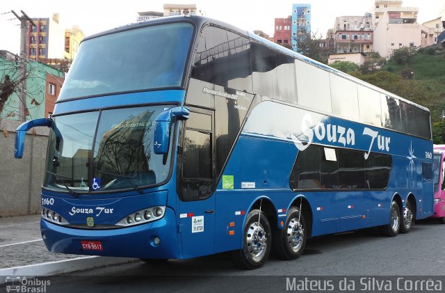 Souza Tur 3160 na cidade de Aparecida, São Paulo, Brasil, por Mateus da Silva Corrêa. Número da foto: #3669096.