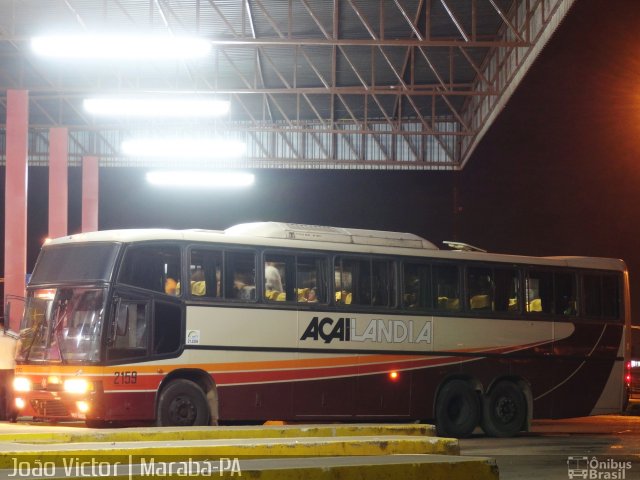 Viação Açailândia 2159 na cidade de Marabá, Pará, Brasil, por João Victor. Número da foto: #3670160.