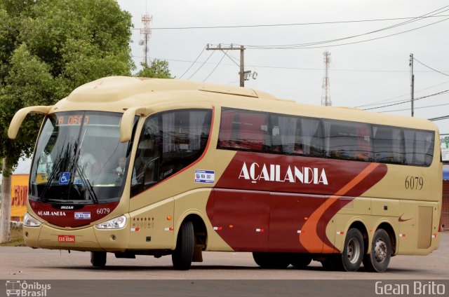 Viação Açailândia 6079 na cidade de Marabá, Pará, Brasil, por Gean Brito. ID da foto: 3669081.