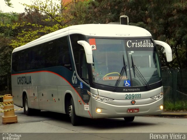 Expresso Cristália 209111 na cidade de São Paulo, São Paulo, Brasil, por Renan Vieira. Número da foto: #3669240.