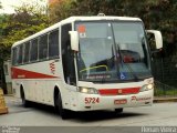 Empresa de Ônibus Pássaro Marron 5724 na cidade de São Paulo, São Paulo, Brasil, por Renan Vieira. Número da foto: #:id.