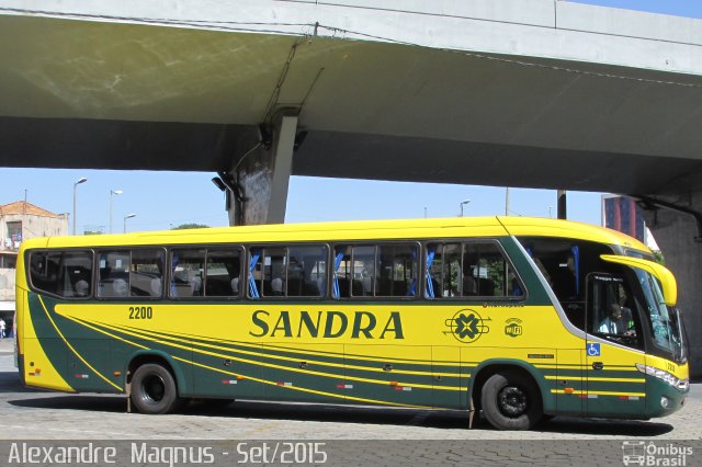 Viação Sandra 2200 na cidade de Belo Horizonte, Minas Gerais, Brasil, por Alexandre  Magnus. Número da foto: #3670373.